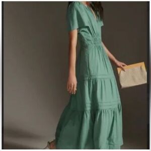 Maeve Somerset Linen edition Maxi dress